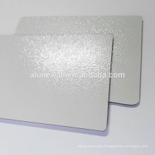 2mm-6mm PVDF coated embossed aluminum composite panel from China manufacturer